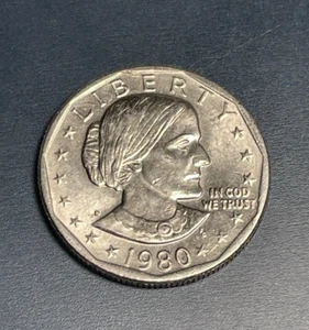 1980 P Susan B Anthony Dollar **Free Shipping** - Picture 1 of 2