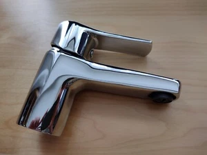 Grifo mezclador de lavabo monomando Ramon Soler Titanium 1801VA9065 con residuos ABS - Imagen 1 de 8