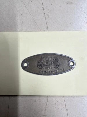 CUERPO DE COLECCIÓN DE FISHER TAG CO. ORIGINAL Foto 1 de 4