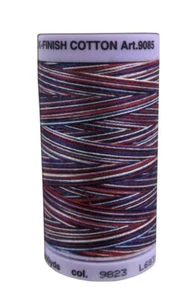 Mettler Silk Finish Thread Patriotic 500 Yards 50 Weight - Picture 1 of 2