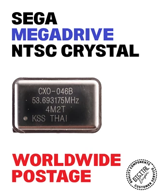 Oscilador de cristal Sega Megadrive 53.693175MHz / NTSC / 60Hz - Imagen 1 de 4