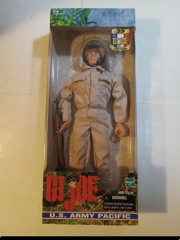 #10 Hasbro G.I. Joe 12" ACTION FIGURE 1999 US ARMY PACIFIC 35TH ANNIVERSARY NEW Cover