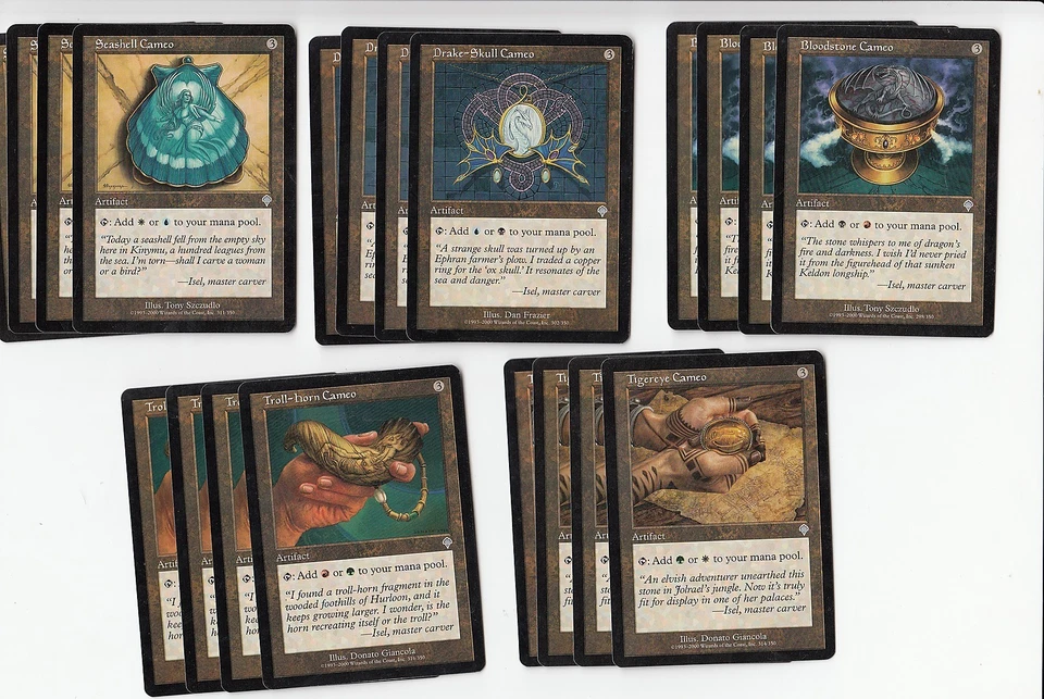 20 Card Cameo - Invasion  - NM/SP - 4x of each - Sets - Magic MTG FTG - Image 1 of 1