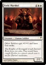 Field Marshal MTG Coldsnap Rare EDH