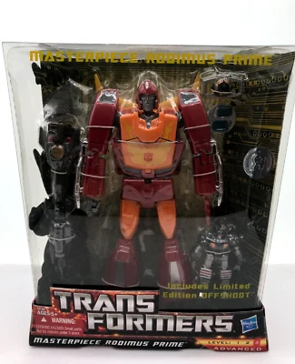 Transformers Masterplece Rodimus Prime Includes Limited Edition Offshoot NRFB - Image 1 of 4
