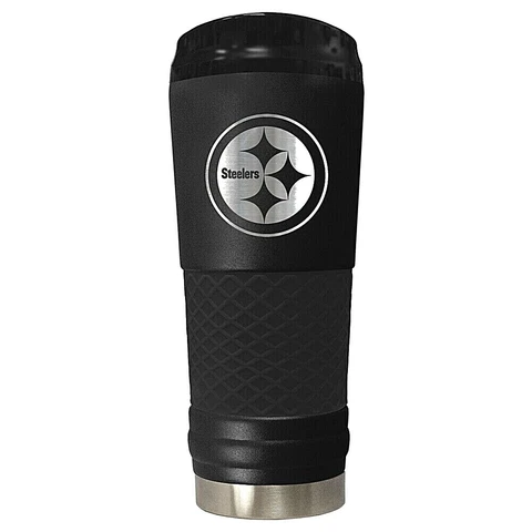 Pittsburgh Steelers "Stealth" Tumbler 24 oz Vacuum Insulated Beverage Cup Cover