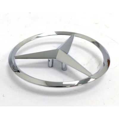 Mercedes-Benz Cla Tiro Freno Originale Cromo Posteriore Stemma Adesivi CLA45 AMG - Immagine 1 di 2