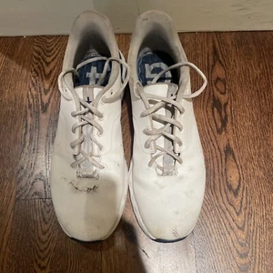 G/FORE GFORE MG4+ Limited Men's Golf Shoes Size 10 Spikeless White Blue Used - Picture 1 of 9