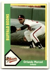 1990 CMC ORLANDO MERCED BUFFALO BISONS #18
