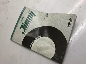 LIBRO MANUAL DEL DUEÑO JDM SUZUKI JIMNY FABRICANTE DE EQUIPOS ORIGINALES - Imagen 1 de 9