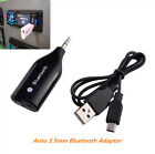 Car Auto 3.5Mm Wireless Bluetooth Hands-Free Aux Audio Stereo Receiver Adapter