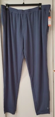 Hue Plus Size French Terry Cuffed Lounge Pant - Vintage Indigo Size 2X - Image 1 of 4
