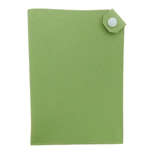 Estuche para pasaporte HERMES Tarmac PM, Vale Cricket, accesorio de herrajes plateado pou... - Imagen 1 de 14