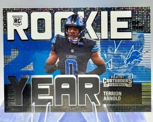 2024 Panini Contenders Terrion Arnold Rookie Year Insert #17 - Picture 1 of 2
