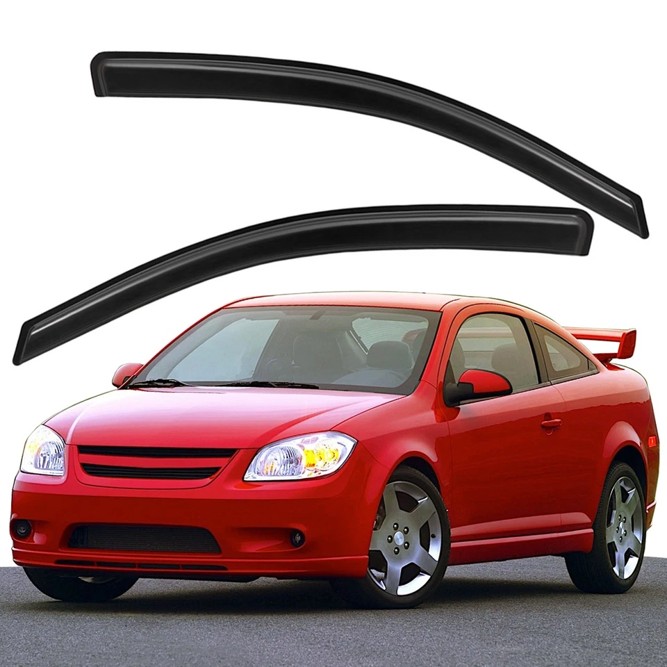 Window Visor Vent Shade for 2005-2010 Chevy Cobalt Coupe 2-Door (EXCLUDES Sedan) - Image 1 of 4