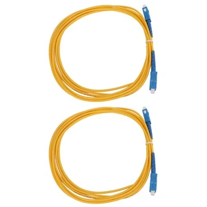 Fiber Optic Patch Cable Ceramic Material Light Weight Fiber Optic Cable Plug In - Afbeelding 1 van 22