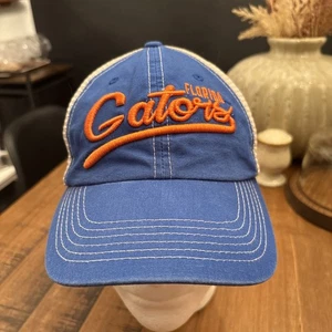 Florida Alligatoren Mütze Kappe blau orange fesselnd Kopfbedeckung Riemen hinten verstellbar - Bild 1 von 6