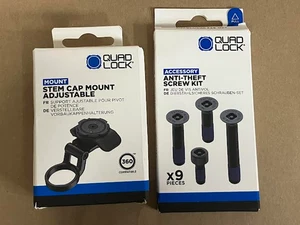 Kit de vis antivol réglable + montage capuchon de tige QUAD LOCK - pour vélos et vélos - Photo 1 sur 2