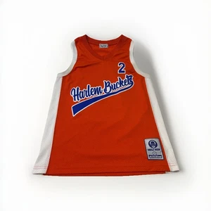 Retro Uncle Drew #2 Lights Orange Sindello Brand Jersey Sz Medium Harlem Buckets - Picture 1 of 5