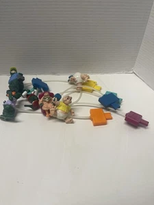1992 McDonalds Dinosaurier Dino-Motion Happy Meal Spielzeug 4er Set Vintage. Siehe Bilder - Bild 1 von 9