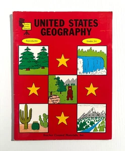 United States Geography Paperback Teacher Created Materials Inc - Bild 1 von 6