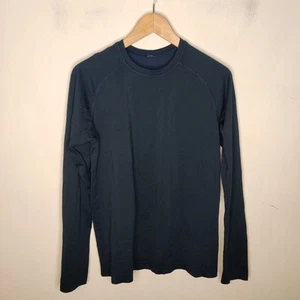 Lululemon Metal Vent Tech Langarmshirt Herren Small Crew Pullover schwarz - Bild 1 von 8