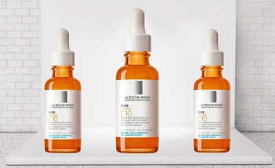 3x La Roche-Posay Vitamin C10 Serum– Brightening & Firming Face Serum (30ml) - Image 1 of 4