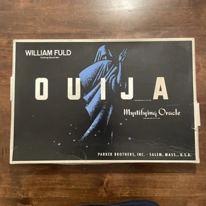 Ouija Talking Board No. 600 Parker Bros Salem Mass Vintage William Fuld - Picture 1 of 22