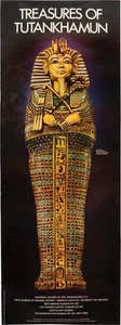 Exhibition Posters TREASURES OF TUTANKHAMUN Original poster for the 1976 #155844 - Picture 1 of 1