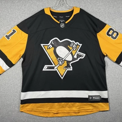 Camiseta deportiva de hockey Phil Kessel Pittsburgh Penguins Fanatics #81 XXL para hombre Foto 1 de 4