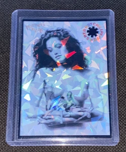The Red Hot Chili Peppers Concert Mini Poster Holographic Refractor Card - Picture 1 of 4