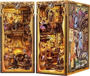 CUTEBEE Book Nook DIY Kit – DIY Puppenhäuser Miniatur Haus Kit mit Möbeln und... - Bild 1 von 7