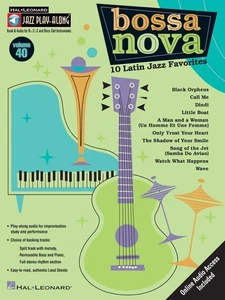 Bossa Nova Jazz Play-Along Vol 40 Bb Eb C BC Instruments Sheet Music Book Audio - Picture 1 of 1