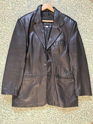 Chaqueta de cuero Pronto-Uomo talla grande  Foto 1 de 4