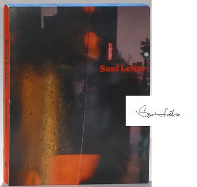 Saul Leiter 2012 retrospective signed Frank Paulin's copy street photos painting - Image 1 of 4
