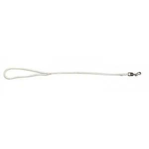 Prestige Pet Round Nylon Show Dog Lead White 8mm x 61cm - Picture 1 of 3