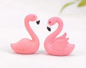 Miniature Fairy Garden Pink Flamingos - Set of 2 - Buy 3 Save $5 - Picture 1 of 1
