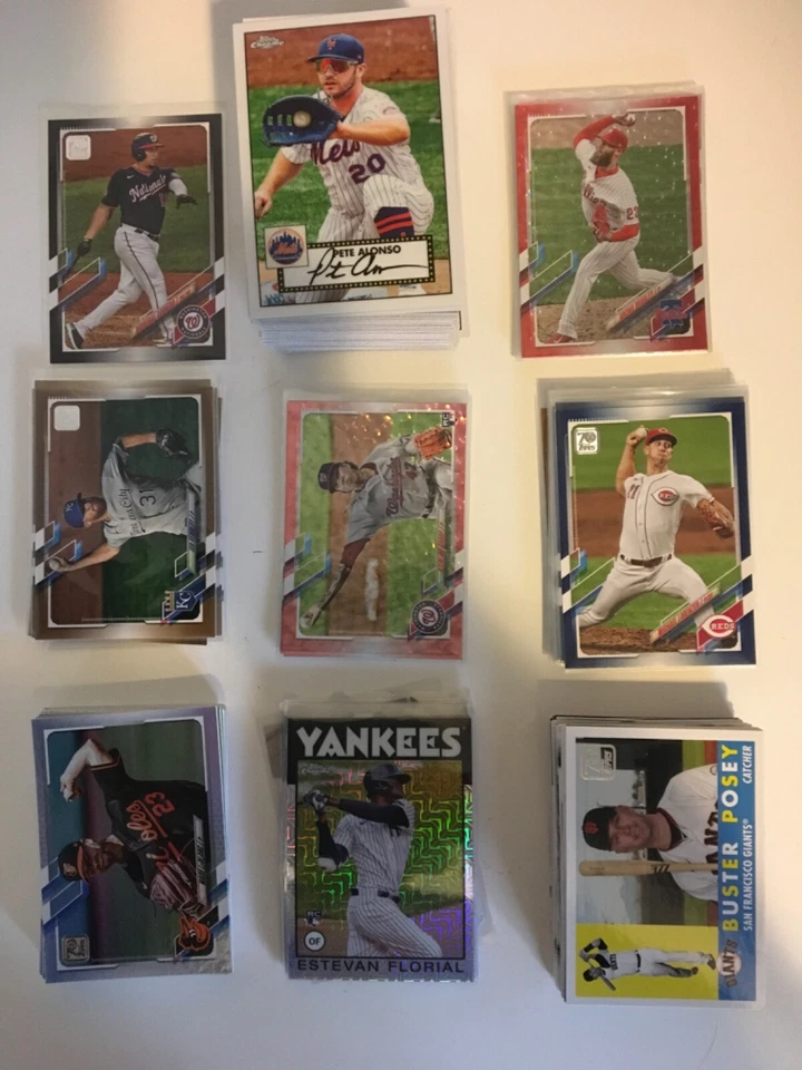 2021 Topps Baseball Insert, Parallel, Serial Numbered You Pick Complete Your Set - Image 1 of 1
