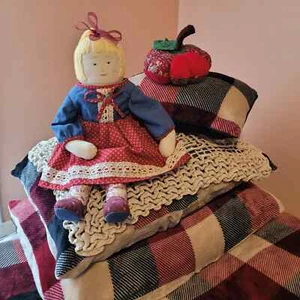 Textile Pumpkin, Halloween, Fall season, Home Decor - Picture 1 of 12