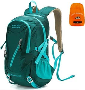 Zaino Da Hiking 20/30L, Zaino Trekking E Esursione in Nylon Con Copertura Antipi - Foto 1 di 12