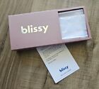 .99 Ship! Nib Pink  Blissy 100% Pure Mulberry Silk Queen Size Pillowcase