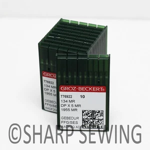GROZ-BECKERT NEEDLES 134MR Gebedur (Titanium) fits PFAFF GRAND QUILTER 18.8 - Picture 1 of 4