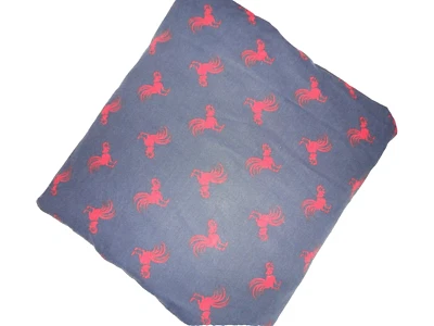 TOMMY HILFIGER BELMONT GALLOS ROJOS Y AZULES (1) SÁBANA BAJERA DOBLE XL BOLSILLOS 11' Foto 1 de 4