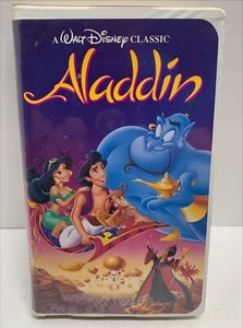 Aladdin Black Diamond Walt Disney Classics VHS Video Tape Film - Picture 1 of 3