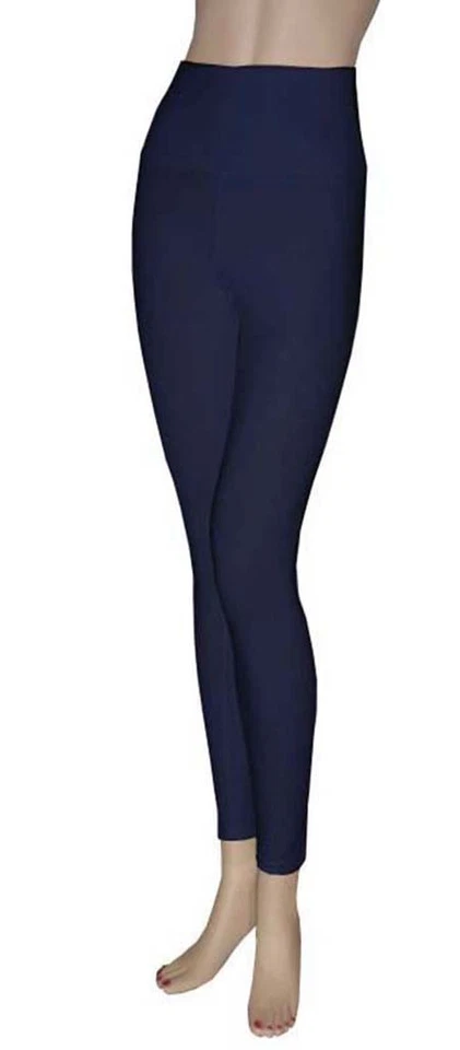 36" Largo Entrepierna Algodón Spandex Doble Cintura Yoga Leggings Emily Chen EE. UU. Foto 1 de 1