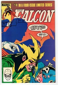 THE FALCON #4 1984 VERSUS ELEKTRO MARVEL COPPER AGE UNREAD VFN/NM! - Picture 1 of 2
