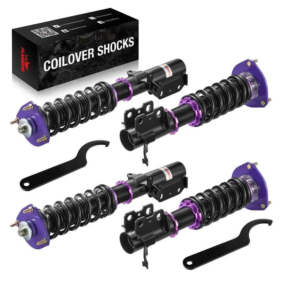 Kit de suspensión de muelles helicoidales completos para Toyota Corolla 1987-2002 Foto 1 de 4