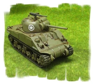 Painted! -  US Sherman Tank - 28mm WW2 - World War II  Bolt Action - Picture 1 of 3