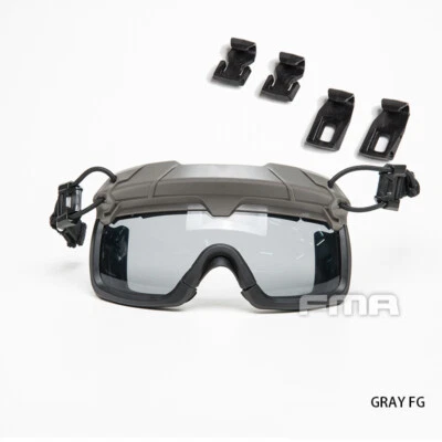 FMA Safety Goggles For Tactical Helmet Protective Glasses Anti Fog Dust Hunting - Image 1 of 4