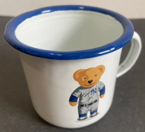 Oris Bear Mug New York Yankees Coffee Tea Enamel Cup 6/20 2024 SGA MLB Baseball - Picture 1 of 4